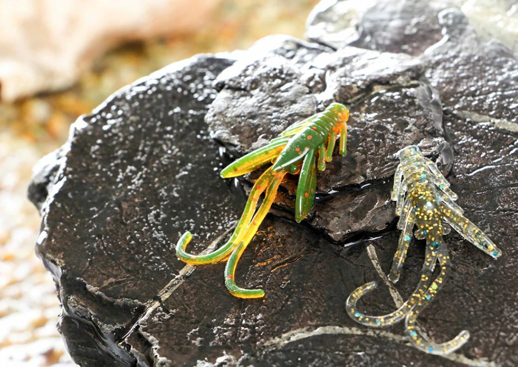 Code Di Rondine Pesca Fox Rage Micro Spikey - Esche Da Pesca In Plastica Soft A Colori Misti - Confezione Per Pesca A Spinning Esche Artificiali Spinning - Foto 9