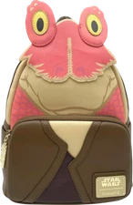 Star Wars Jar Jar Binks Cosplay Mini Backpack by Loungefly - New, With Tags