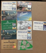 11 Union Planters National Bank Credit Debit Savings Cards - Expired Defunct #2
