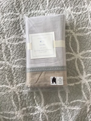 pottery barn crib skirt