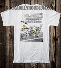 Retro Hot Rod Tee T Shirt Art Ed Big Daddy Roth California Choppers Biker
