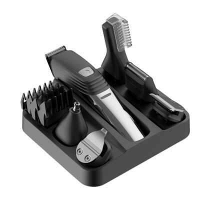 6 IN 1 Electric Hair Clipper Trimmer Razor Shaver Beard Men Shaving Machine 