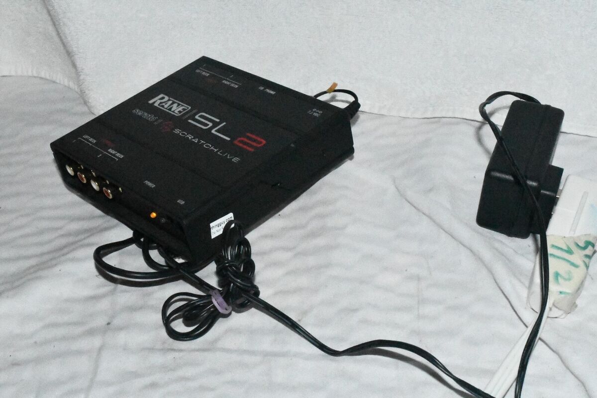 Rane Serato SL2 Scratch Live DJ audio interface Rare 1E | eBay Rane Serato SL2 Scratch Live DJ audio interface Rare 1E | eBay