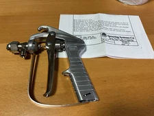 New Spraying Systems Co. Spray Gun, Nickel-Plated Steel, AA23L- 45885