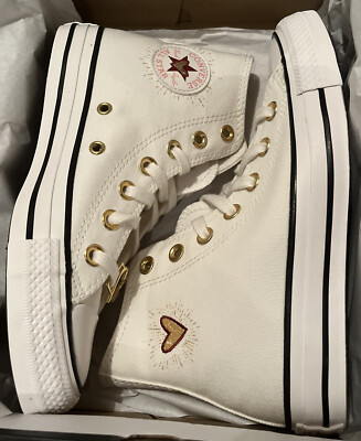 Size 5- Converse Chuck Taylor All Star Lift Platform High Valentine's Day...