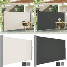 LARMNEE Seitenmarkise Seitenwandmarkise Markise Sichtschutz Windschutz Balkon