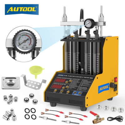 AUTOOL CT150 Fuel Injector Cleaner Tester Ultrasonic Injector Cleaning Machine