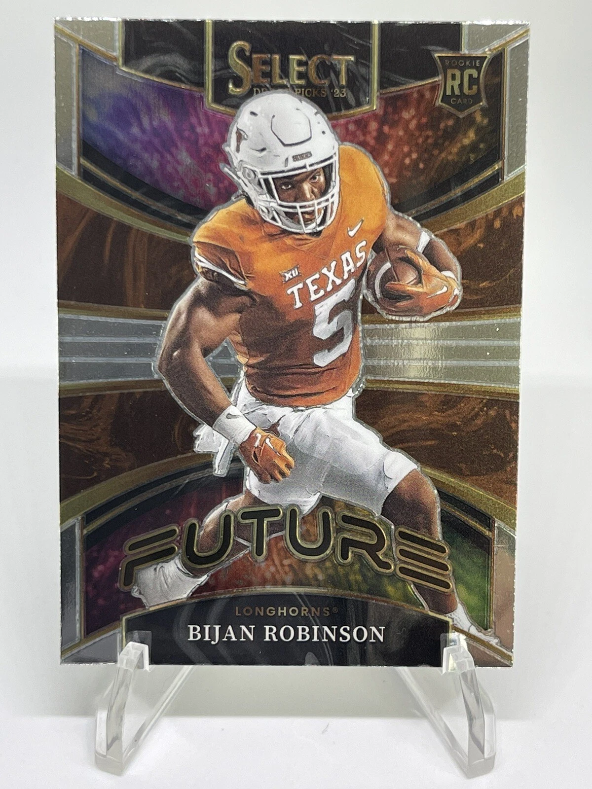Bijan Robinson 2023 Select Draft Picks Future #FUT-8 Insert Rookie RC Falcons