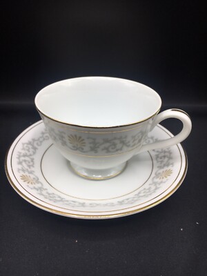 Replacements Joyce Rose China Japan Cup And Saucer-Set Of 3 ~