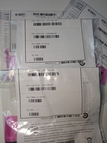 NEW Cisco SFP-10G-SR-S SFP+ MMF Transceiver Module - Picture 7 of 8