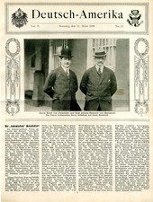 The Teuton Ambassadors Baron Zwiedinek and Count Bernstoff c.1916