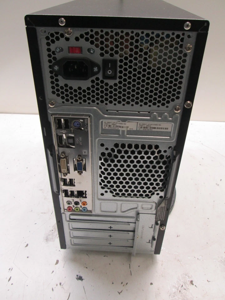 Computadora de escritorio ASUS Essentio CM5571 Intel Pentium Dual-Core E5400 2,70 GHz 6 GB SIN DISCO DURO Foto 3 de 4