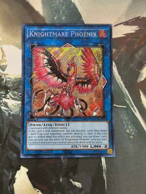 Yugioh Knightmare Phoenix Secret Rare RA03