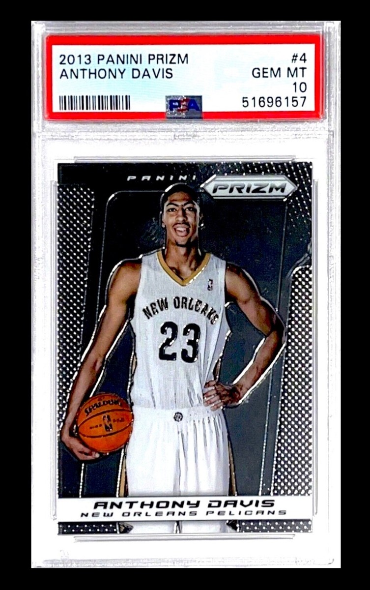 PSA10❗️ ANTHONY DAVIS RC PRIZM LOW POP. PSA10❗️ ANTHONY DAVIS RC PRIZM LOW POP. PSA10❗️ ANTHONY DAVIS