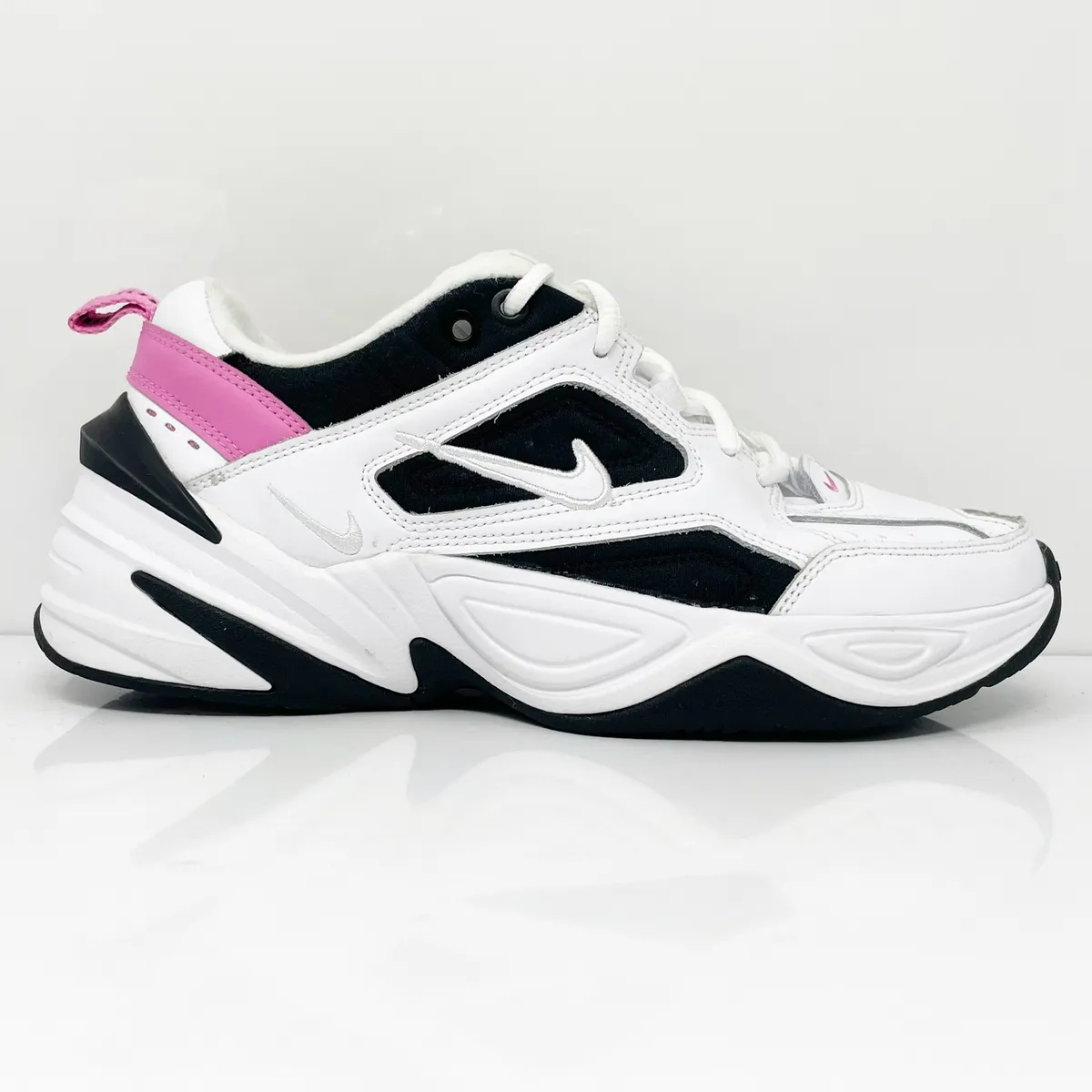 Womens M2K Tekno White Casual Sneakers Size 8 |