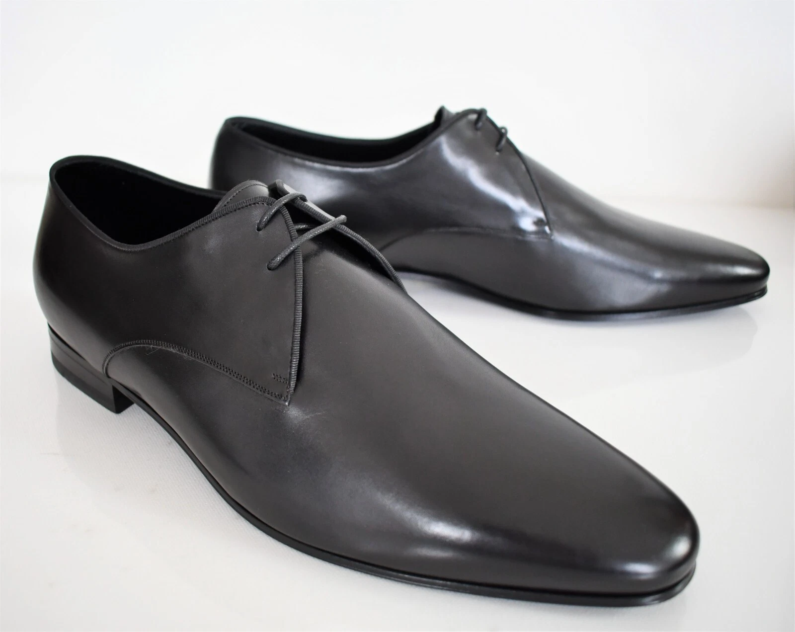 SAINT LAURENT (YSL) ?️Scarpe DERBY SAINT LAURENT Paris BLAKE 20 da uomo in pelle nera EU 43 US 9 5 10