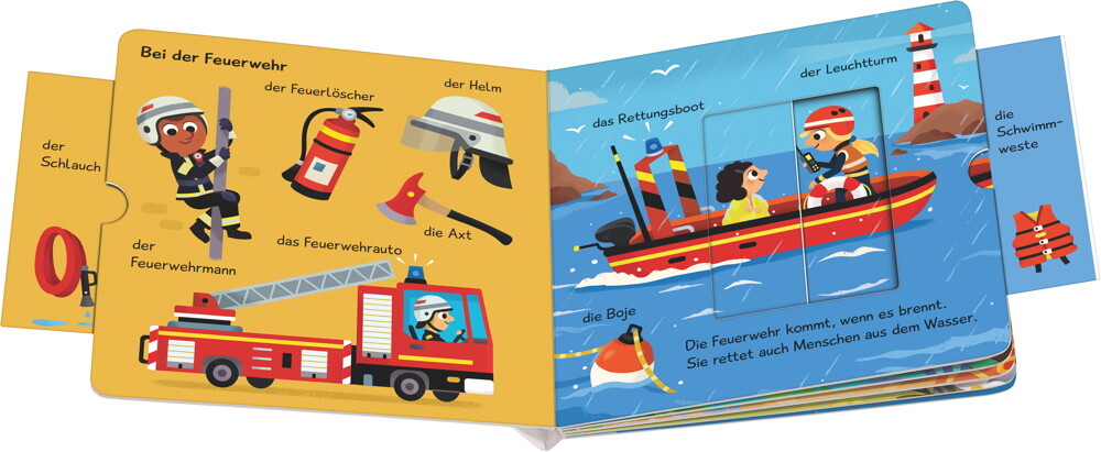 Thumbnail - Ravensburger Buch Pappbilderbuch Meine Ersten Wörter Fahrzeuge Einsatz