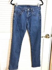 Gap Kids Denim Stretch Skinny Jeans Size 16 Blue Adjustable Waist Unisex