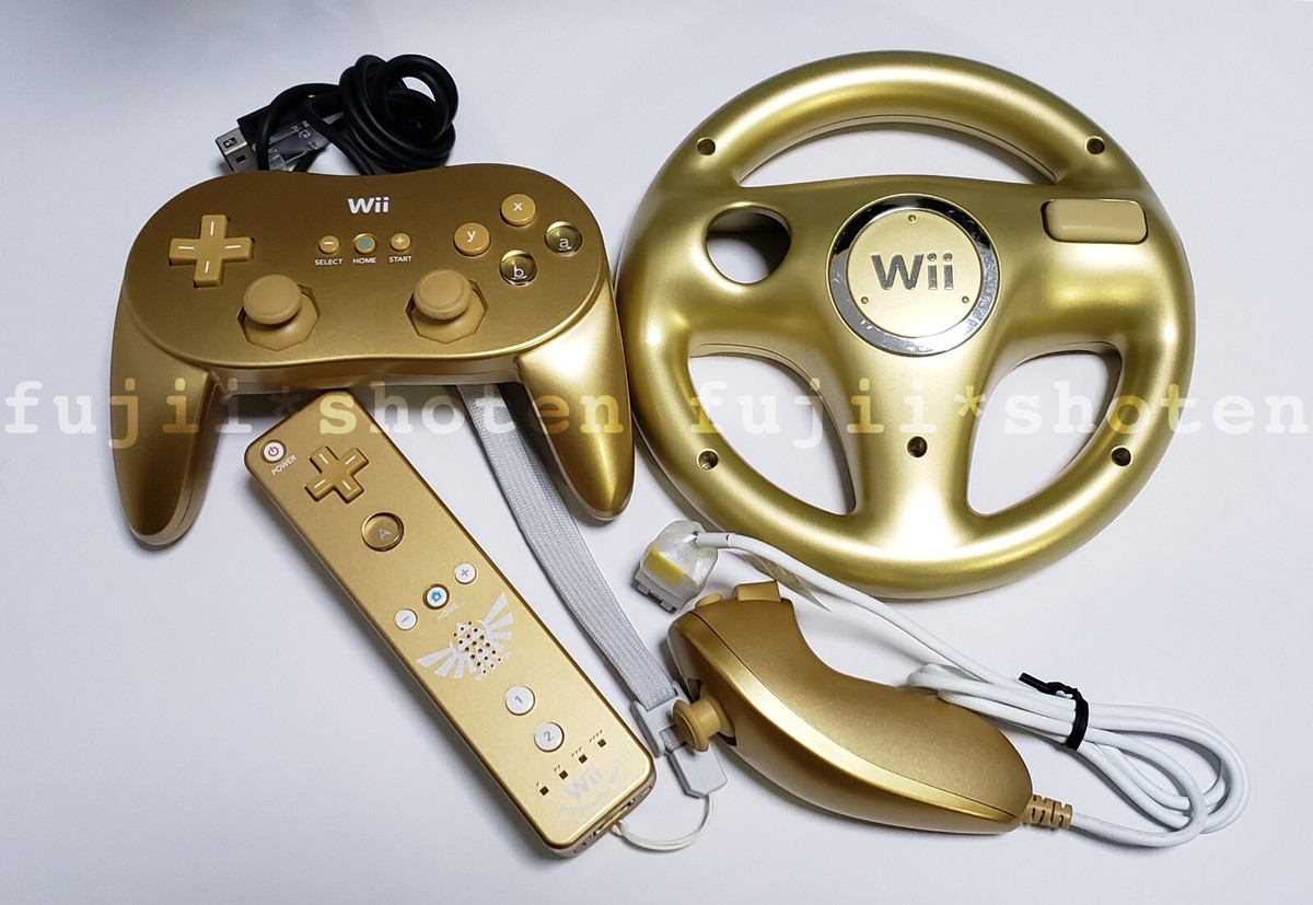 【任天堂】wii WiiU ゴールデンヌンチャク ゴールド 金 s-l400.jpg