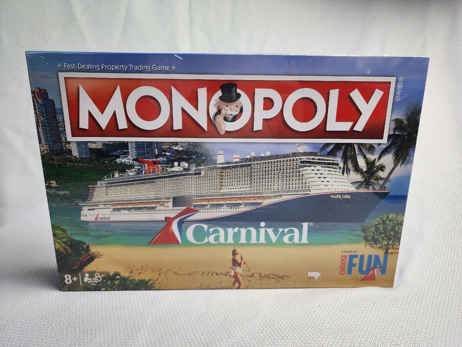 NEW Factory Sealed 2020 Limited Edition Carnival Cruise Line Monopoly