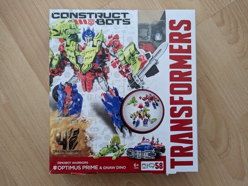 Transformers Construct-bots Optimus Prime & Gnaw | eBay