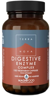 Terranova Magnifood Digestive Enzymes Complex 100 Vegan Vegetarian Capsules