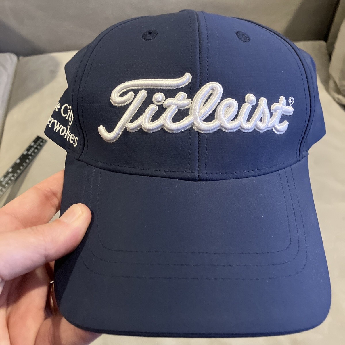 Navy Titleist Performance Cap Titleist Ball Marker Cap Navy