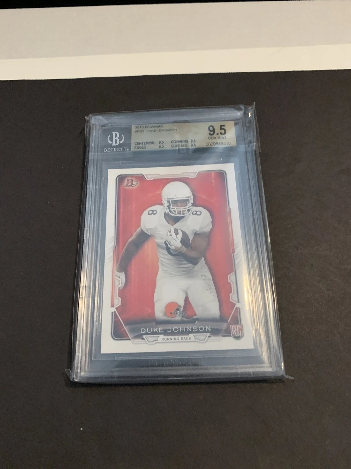 Duke Johnson Bowman 1948 Bowman Mini Autographs #BMADJ Base