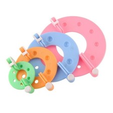 4Pcs DIY Wool Yarn Knitting Tools Needle Work Handcraft Tool for Pompoms Maker