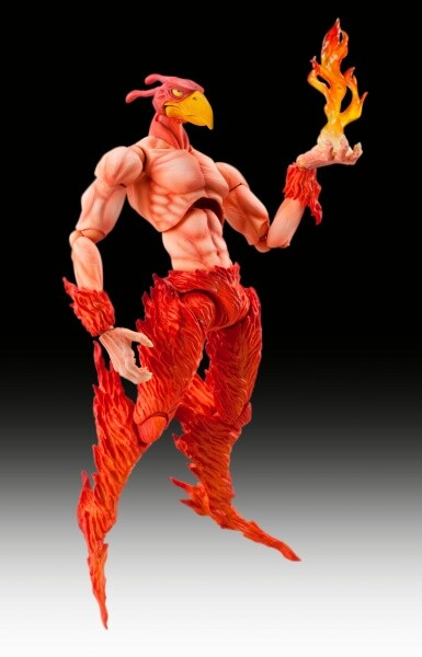 JoJo's Bizarre Adventure - Chozokado Magician's Red - Super Action Action Figure 16 Cm Re Run