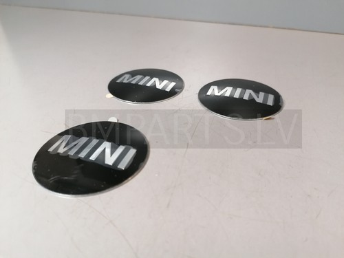 3x NEW GENUINE MINI R50 R53 R56 R55 R52 MINI PLAQUE WITH ADHESIVE FILM 6758687 - Picture 5 of 12