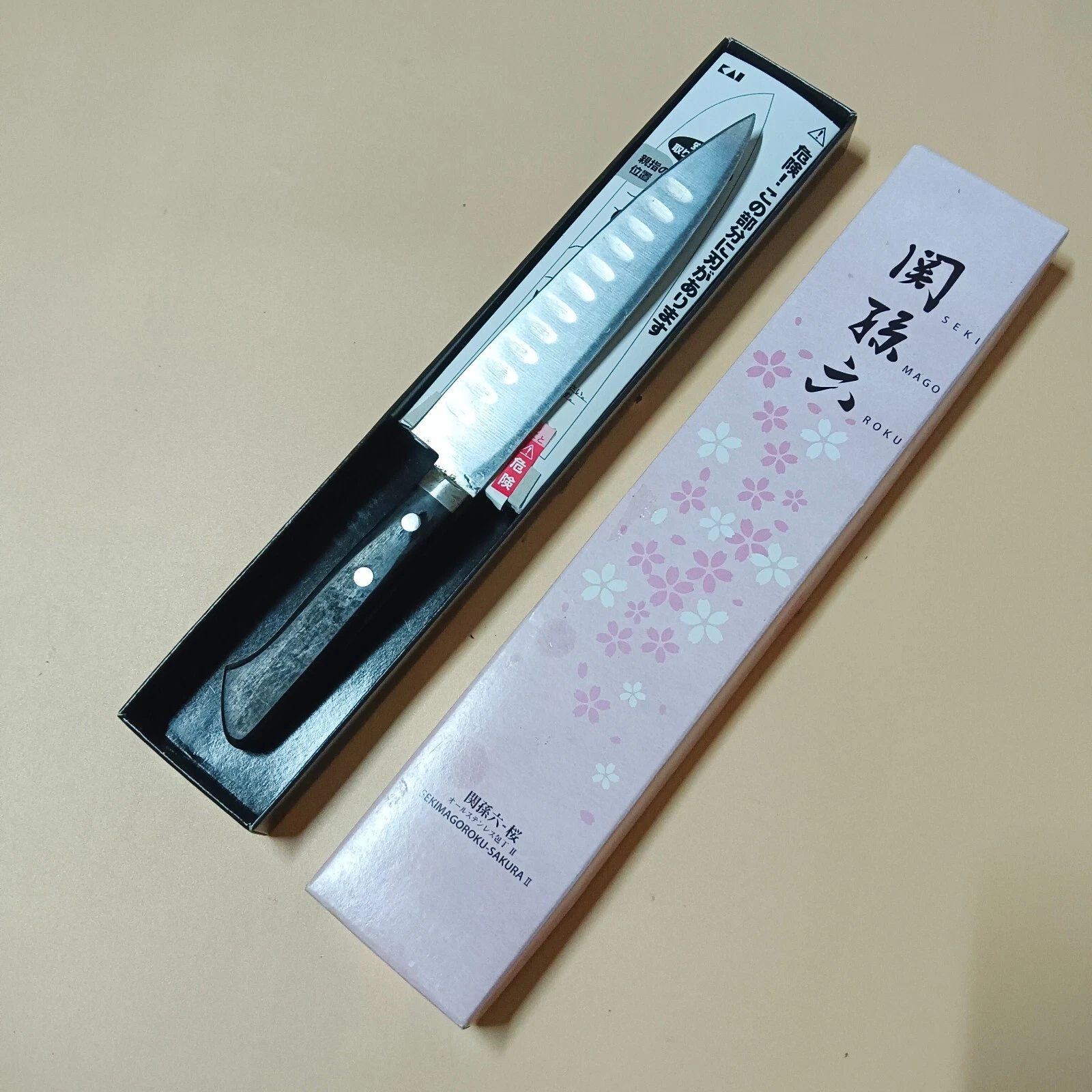 Kai SekiMagoroku Petty 150mm Chef's Kitchen knife Made in Japan SINCE 1908 00F3