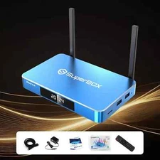2025 NEW SuperBox S6 Max 8K UltraHD BlueTooth Voice Command Free Shipping Air