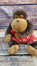 Hallmark Brown Gorilla Plush Boom Boom Red Shorts Hearts Music Light Monkey Ape