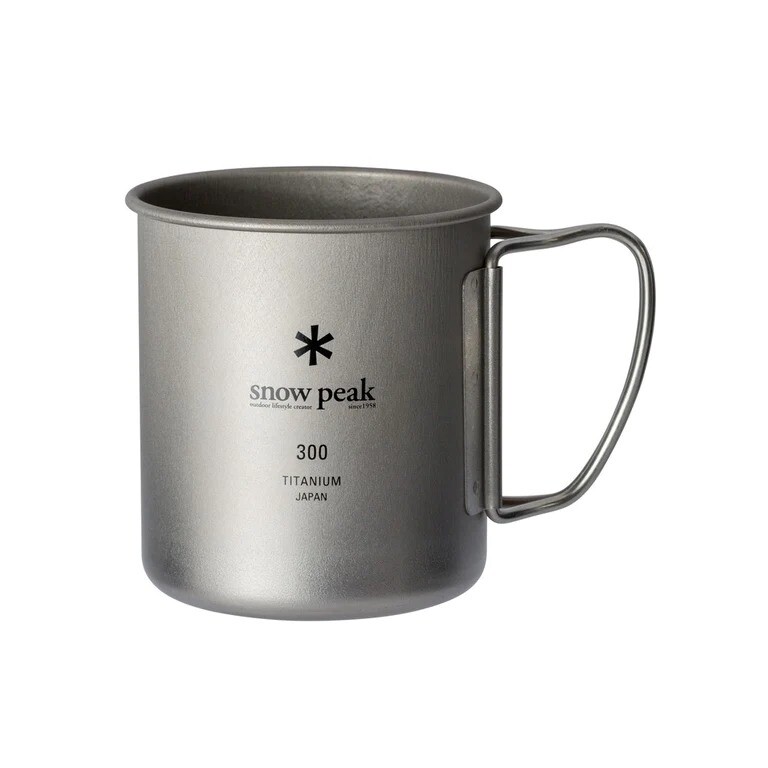 ■ peak マグカップ 3点（600、450、300）セット■ Snow Peak MG-142 MG-143 Camping Cup Single Mug Titanium Mug