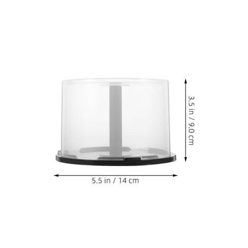 4 Pcs CD Storage Bin Frame Display Case Dvd Cases Holder Holders - Afbeelding 9 van 12