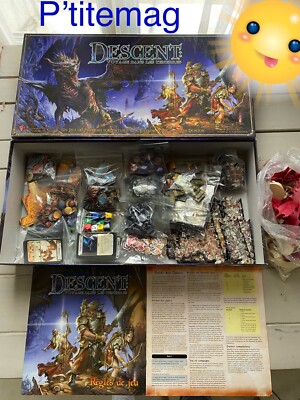 Brettspiel DESCENT: Reise in die Dunkelheit. Ubik 2004