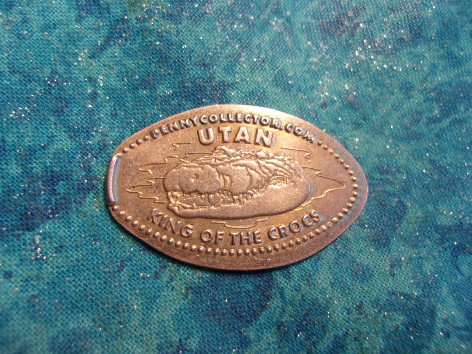 UTAH KING OF THE CROCS Elongated Pressed Smashed Penny 27 eBay