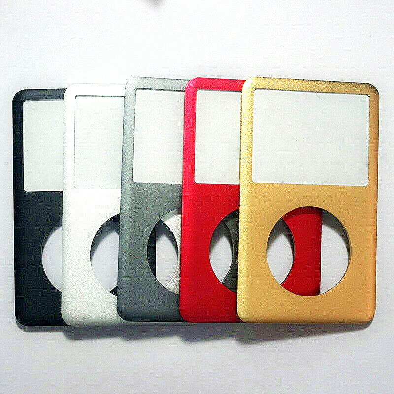 Front Faceplate Cover Housing Case & Glass for iPod Classic 6 7th