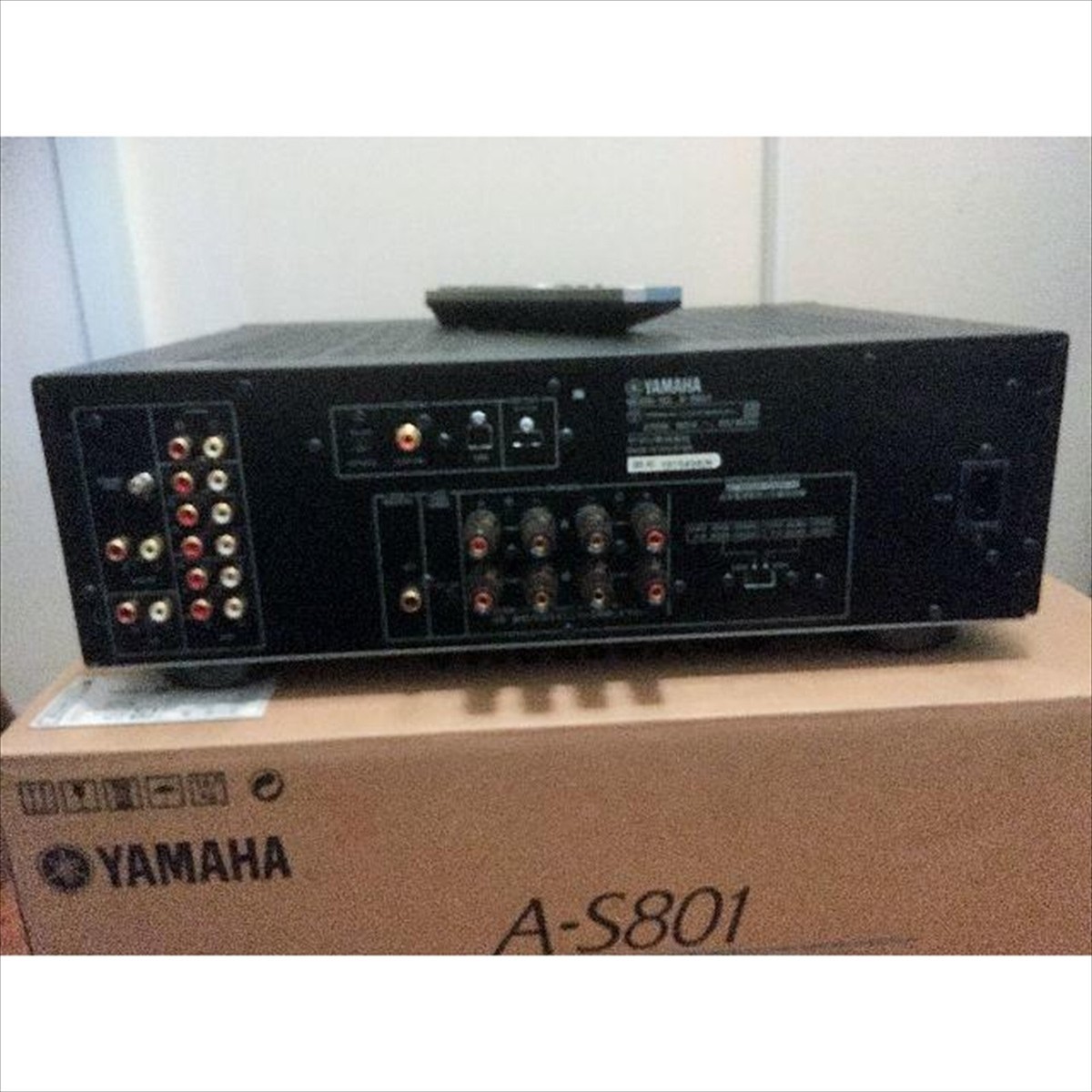 Yamaha Japan A-S801 Stereo Integrated Amplifier Amp Black AS