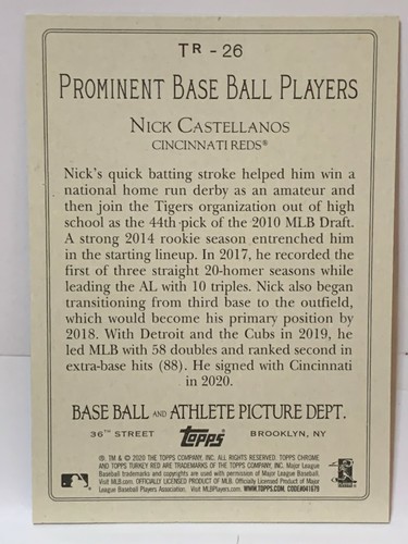 2020 TOPPS TURKEY RED INSERTS - UPDATE Series YOU PICK - Complete your set (a148 - Picture 21 of 35