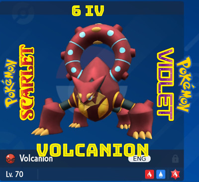 6IV Event Volcanion Pokemon Scarlet/Violet