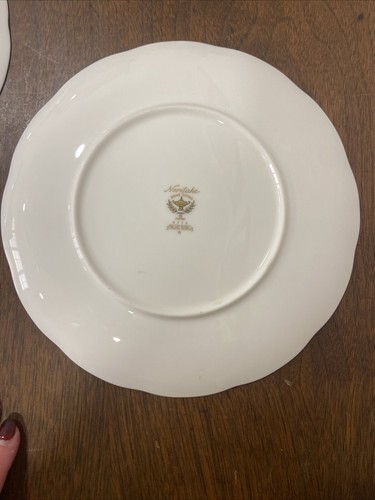 Noritake Palais Royal Bone China 9773 piatto insalata 8,25 in set di 2 ottimo - Foto 9 di 10
