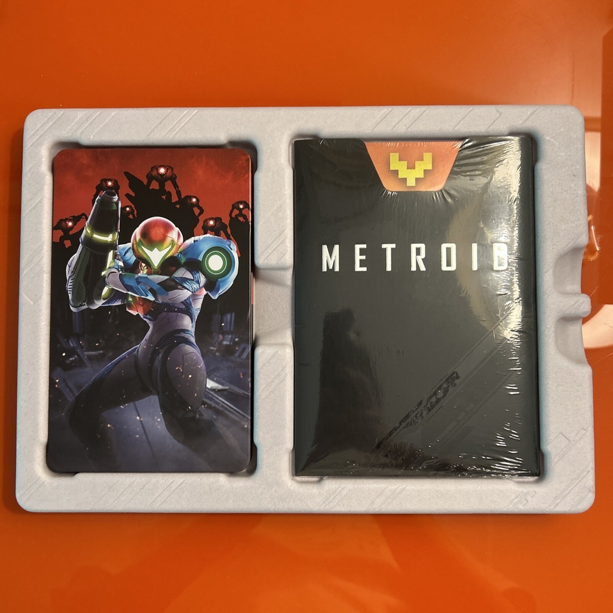 Metroid Dread Special Edition Nintendo Switch Steelbook Art