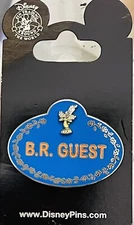 Disney Cast B R Guest ID Name Badge Pin LE MOC HTF BATB
