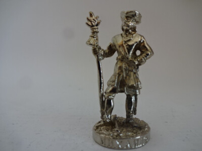 EU Metallfigur / Schlacht bei Poltawa / Chrom / Nr. 410 05 / ca 40 mm groß