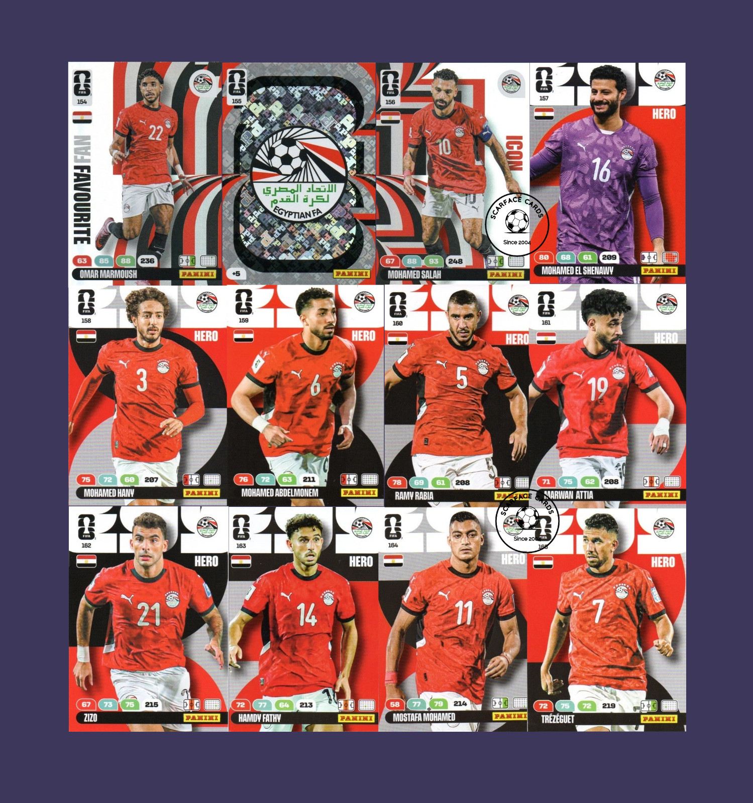 Egypt - Panini Adrenalyn XL FIFA World Cup 2026