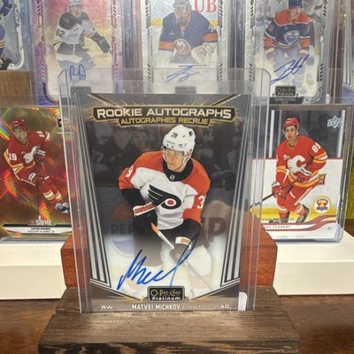 Upper Deck 2024-25 OPC Platinum Rookie Autos Matvei Michkov R-MM Flyers