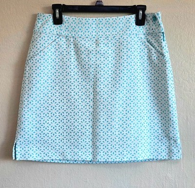 Vintage E&P Pro Skorts   Size 10   White & Green