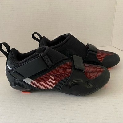 Nike New Womens Size 5.5 Superrep Cycle in Black Hyper Crimson Shoes